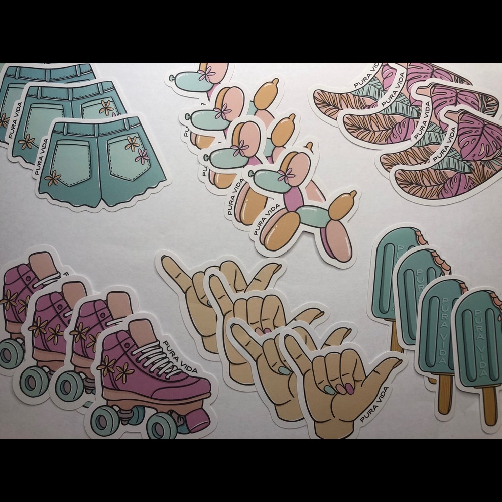 Pura Vida Stickers